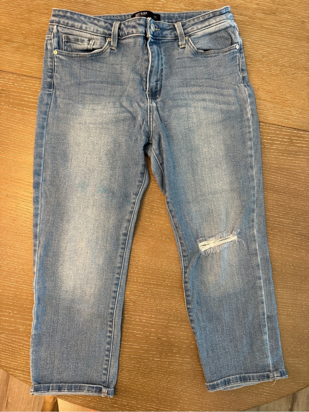 Just Black Light Blue Denim Jeans